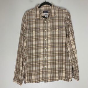 Patagonia Buckshot Flannel Shirt Regular Fit Large